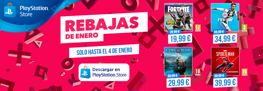Rebajas de enero de PS Store Rebajas de enero de PS Store