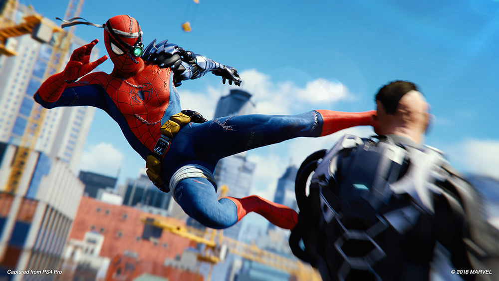 Spider-Man Lining 02 Spider-Man PlayStation 4