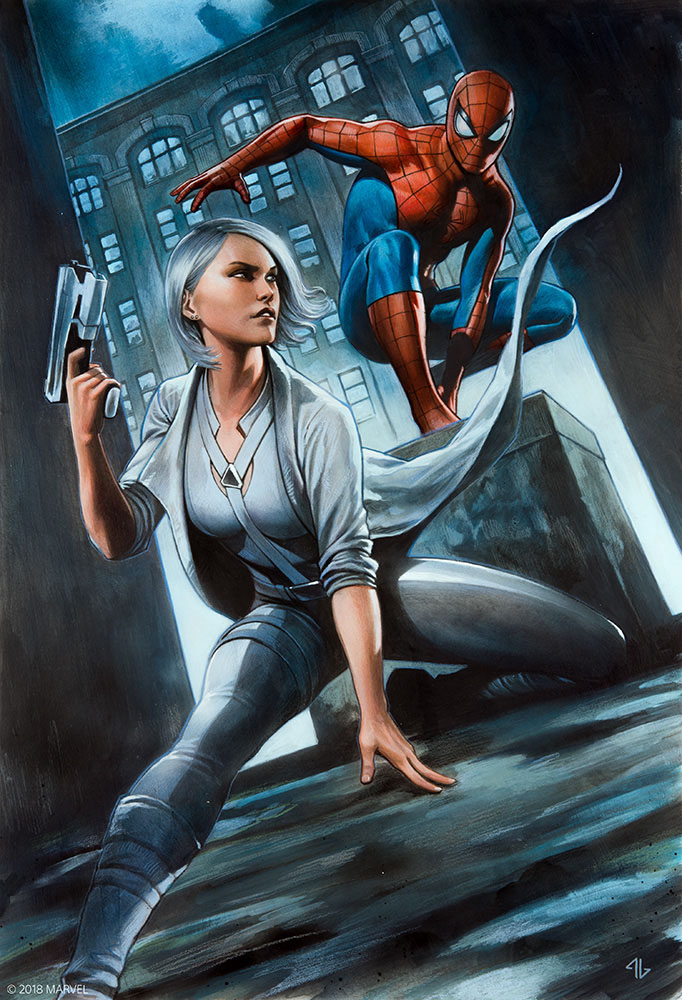 Spider-Man Lining arte Spider-Man PlayStation 4