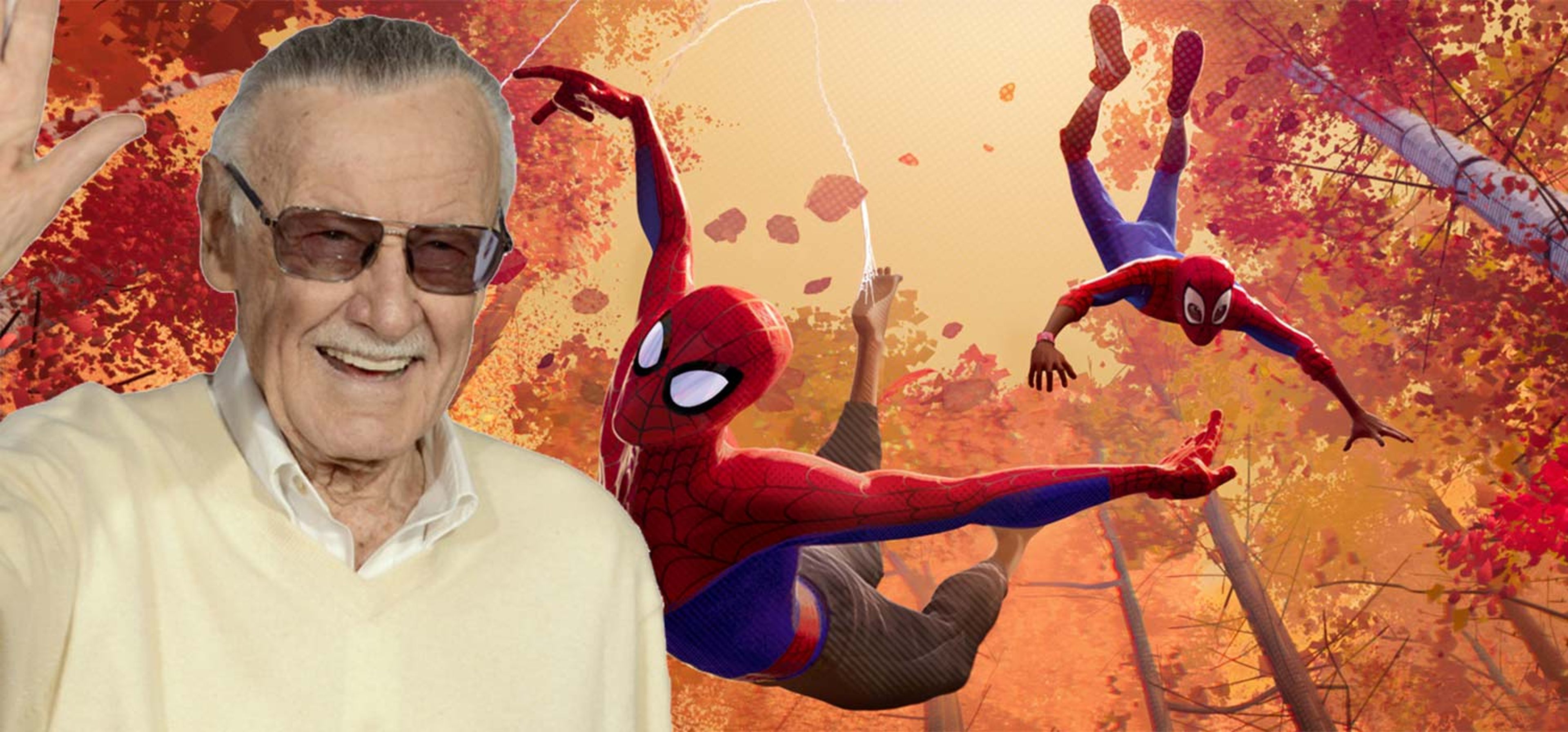 Spider-man: Un nuevo Universo - Los cameo de Stan Lee y otros autores