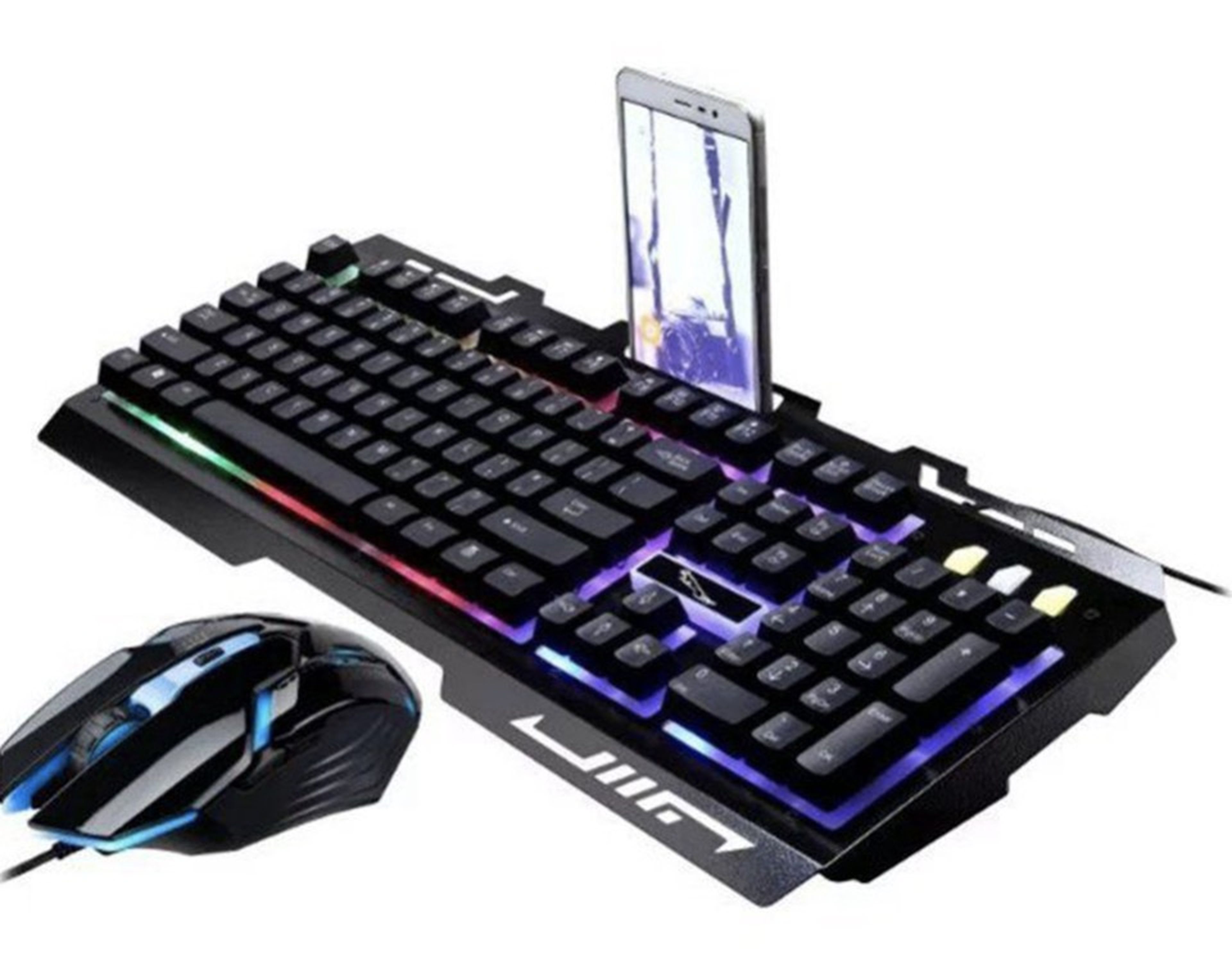 teclado y ratón RGB