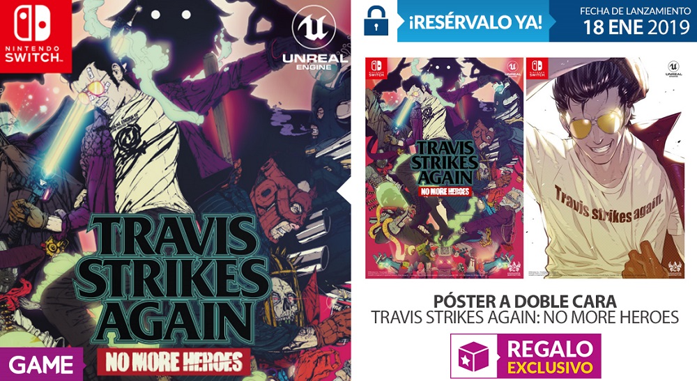 Travis Strikes Again No More Heroes en GAME Travis Strikes Again No More Heroes en GAME