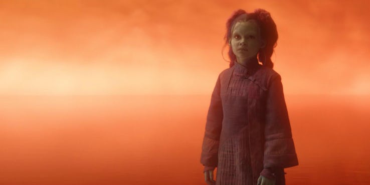 Vengadores Infinity War - Gamora niña Vengadores Infinity War - Gamora niña
