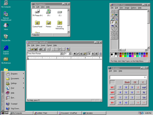 Windows 95 Windows 95