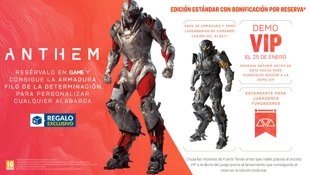 Anthem en GAME anthem