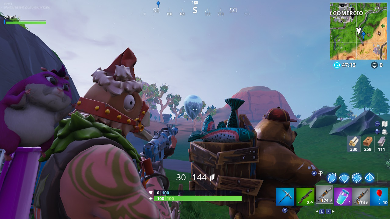 Explota 10 Globos Dorados En Fortnite Completa El Desafio De La - donde encontrar globos dorados fortnite