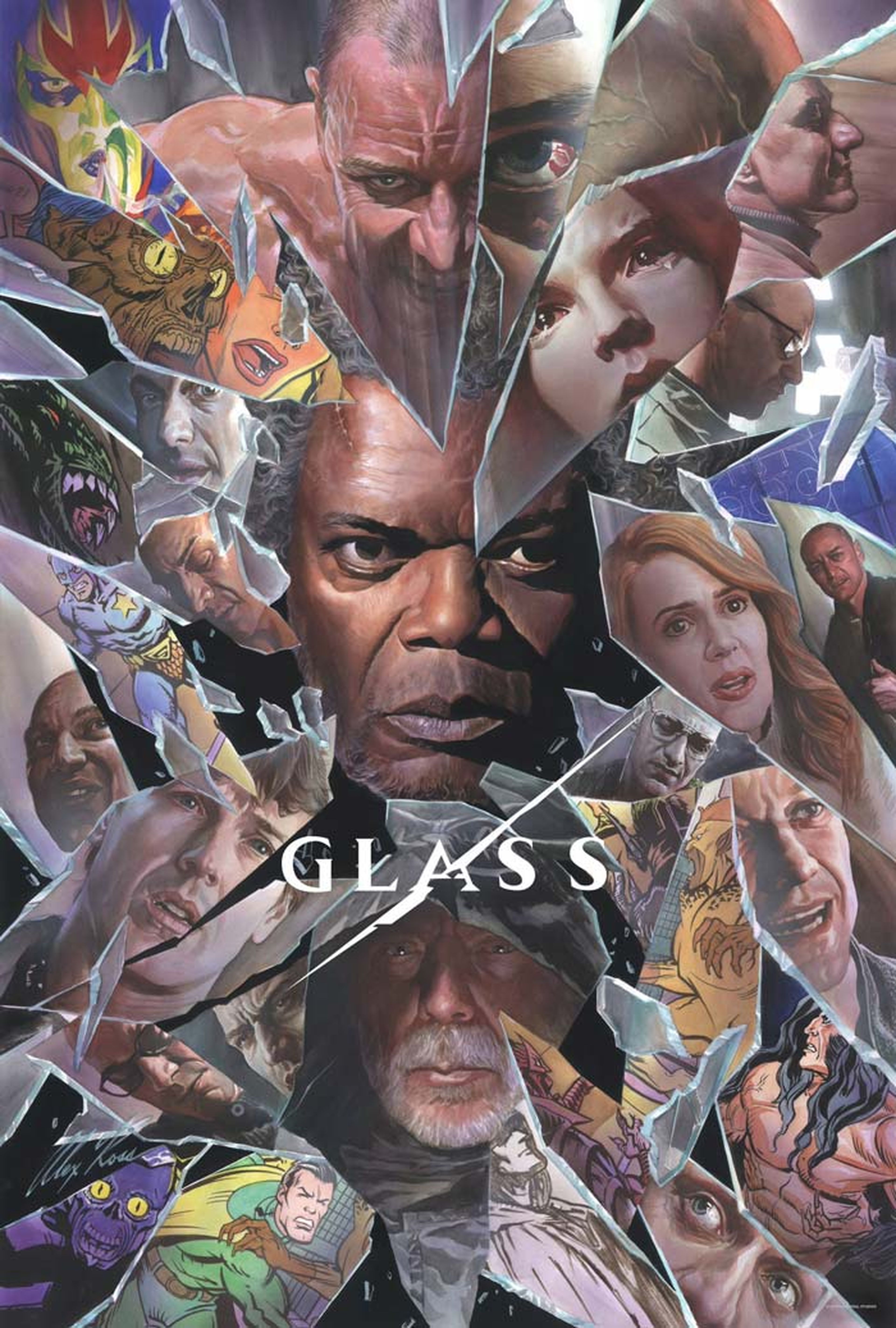 Póster de Glass, de M. Night Shyamalan