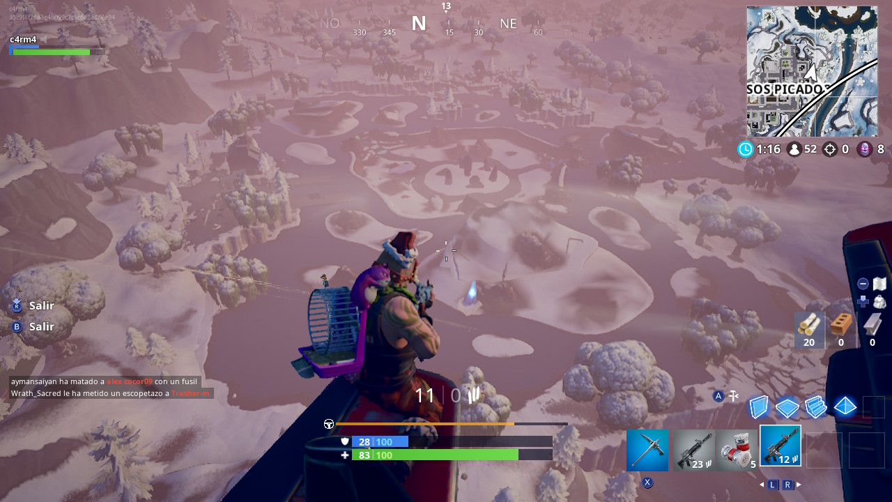 Inflige daño a oponentes mientras montas en un vehículo Inflige daño a oponentes desde un vehículo fortnite