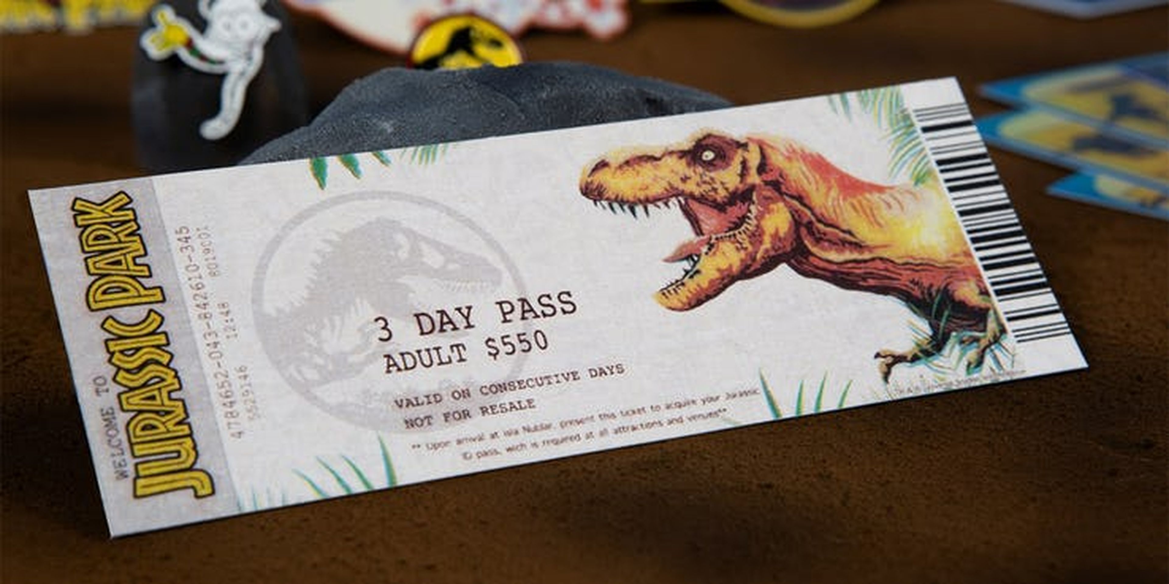 Jurassic Park - pase de 3 días
