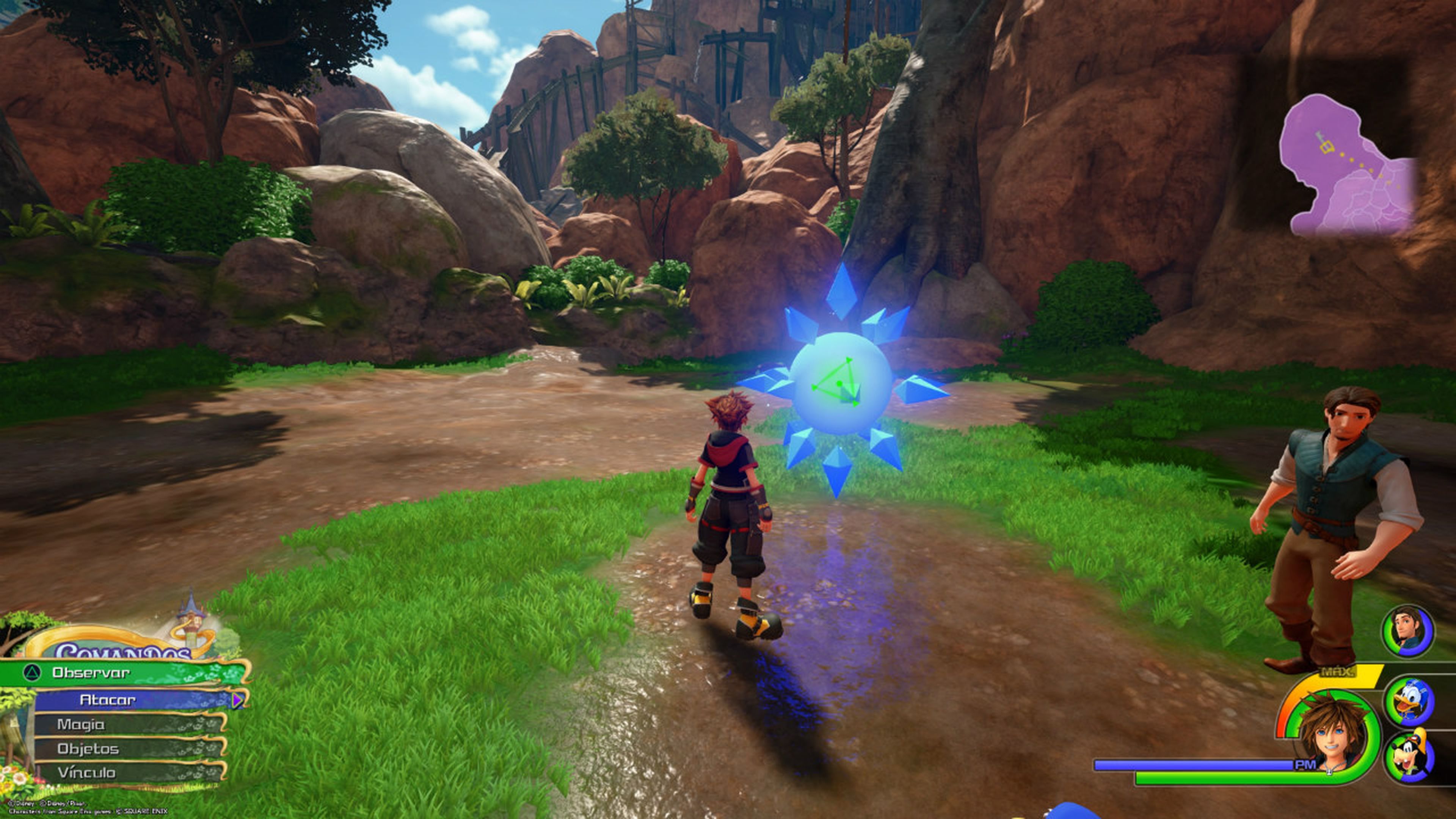 Portales de batalla en Kingdom Hearts 3
