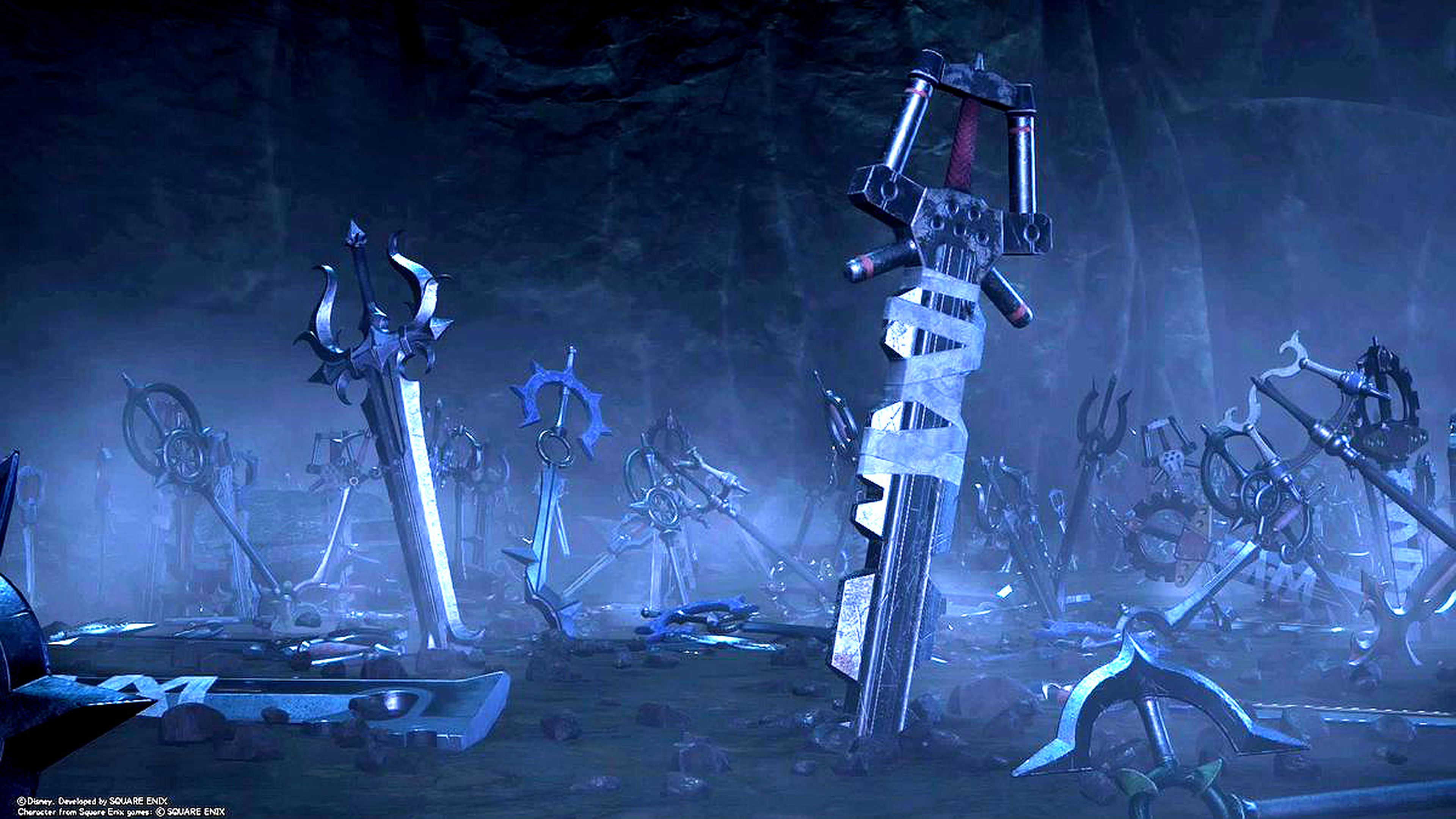 Todas las llaves espada de Kingdom Hearts III