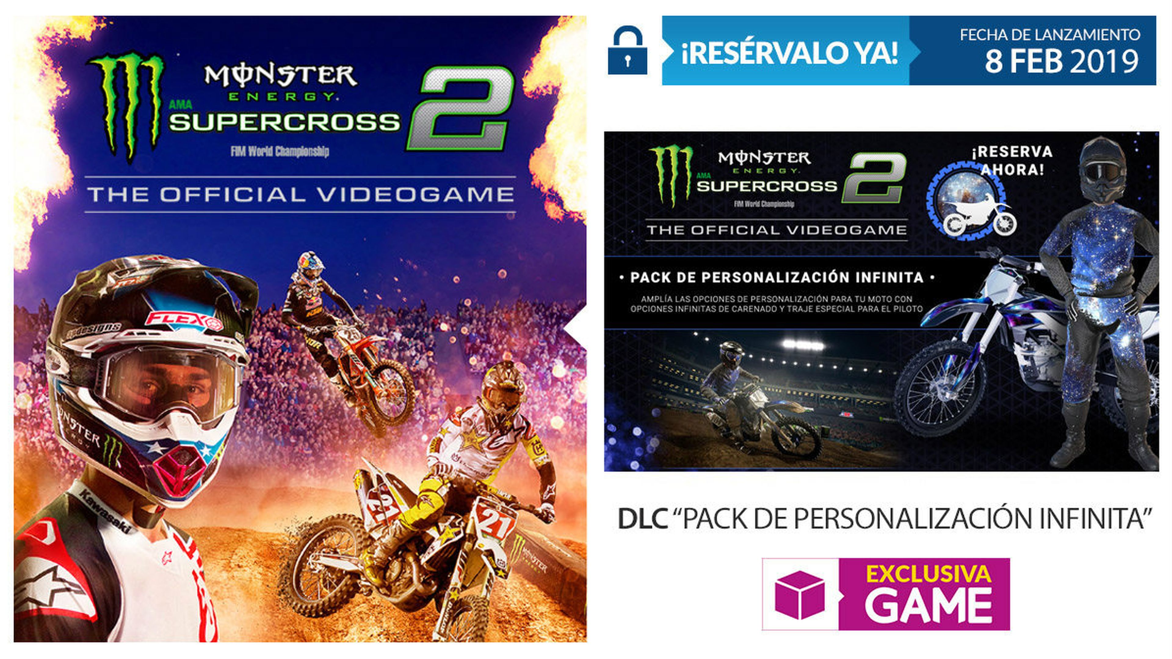 Monster Energy Supercross: The Official Videogame 2 en GAME