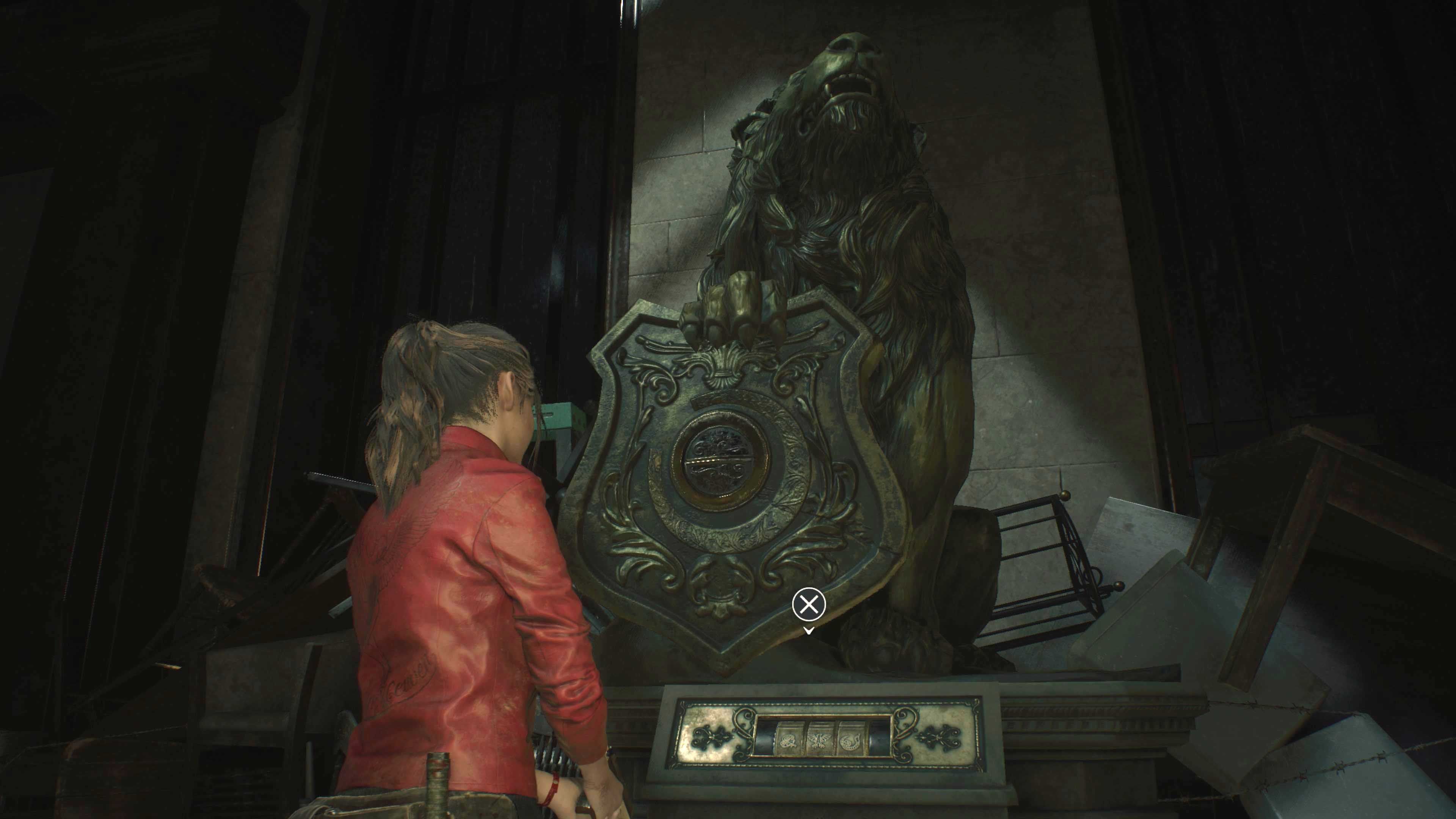 Taquillas, cajas fuertes mecanismos con contraseña Resident Evil Remake 2