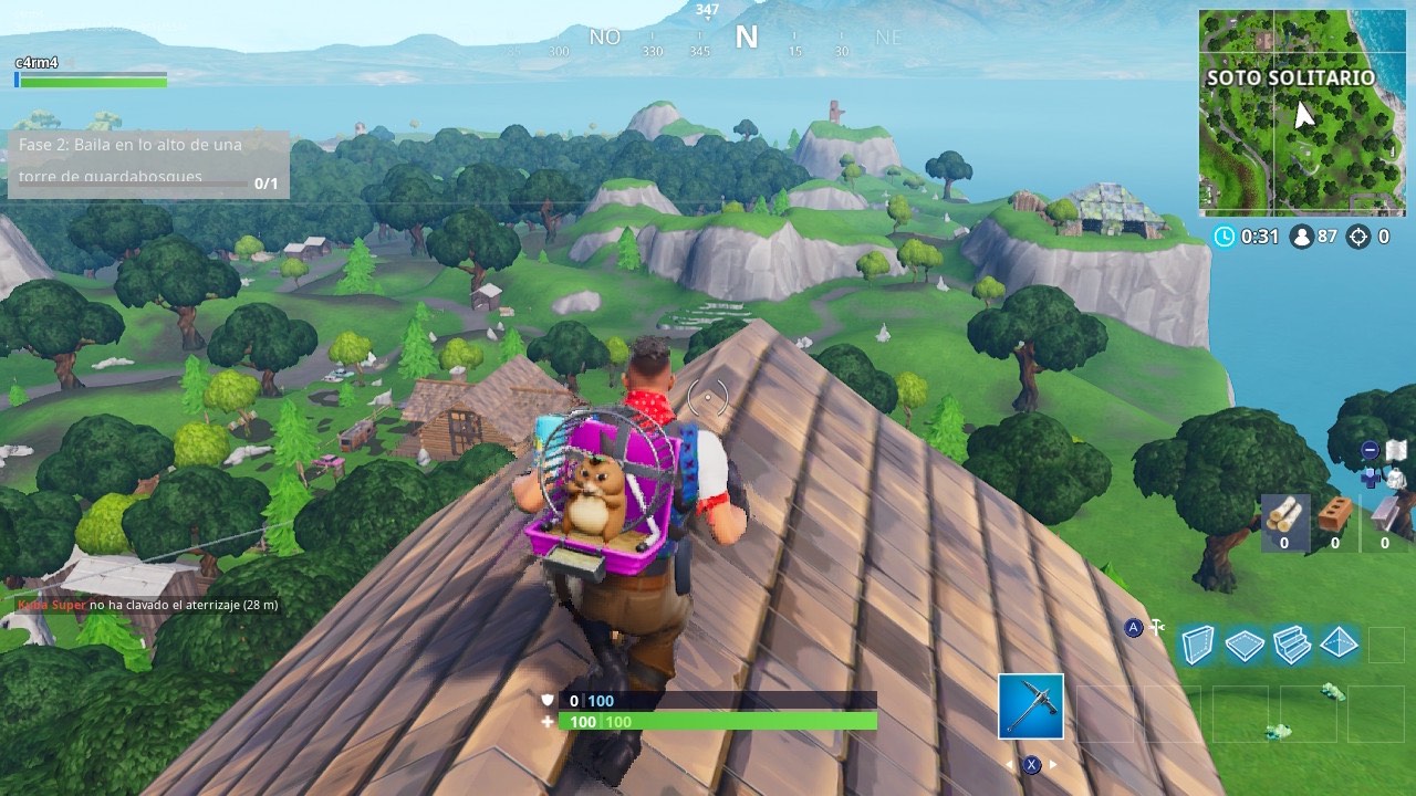 baila en lo alto de la torre de guardabosques fortnite baila en lo alto de la torre de guardabosques fortnite