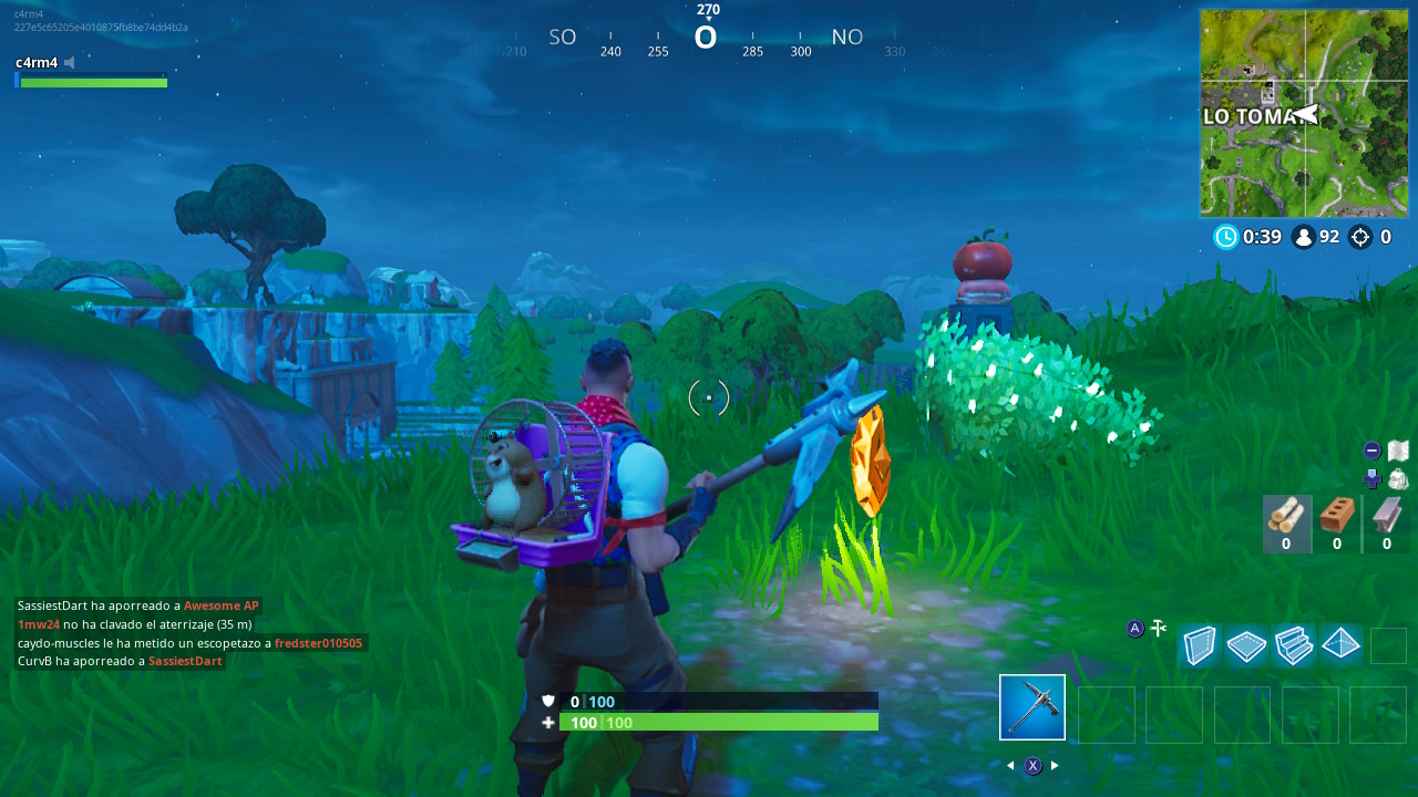 busca entre un hombre de roca gigante un tomate coronado y un arbol cercado en Fortnite estrella oculta busca entre un hombre de roca gigante un tomate coronado y un arbol cercado en Fortnite estrella oculta