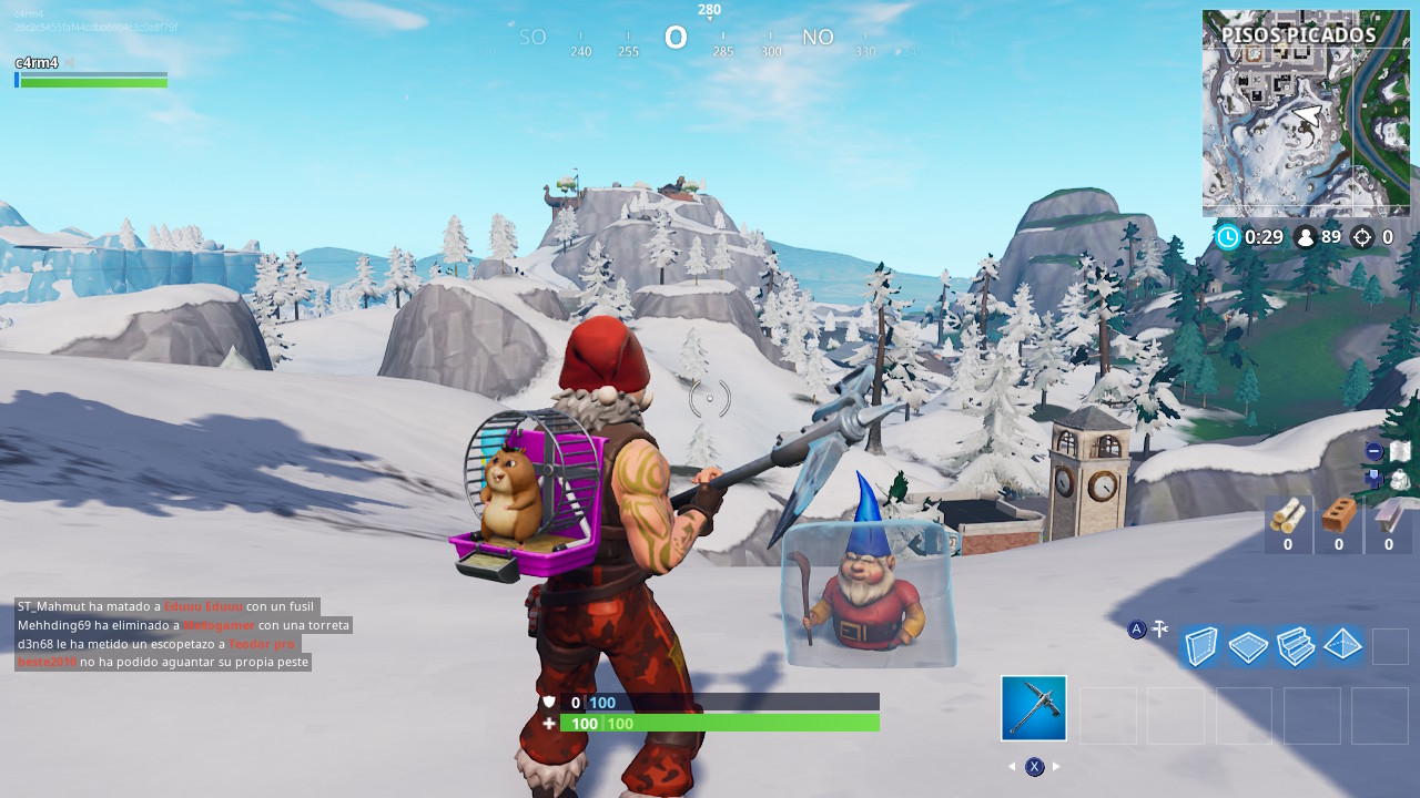 gnomos helados fortnite pisos picados gnomos helados fortnite localizacion 1