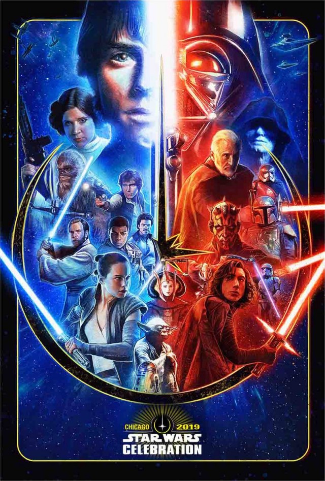 Star Wars Celebration 2019 poster SWC