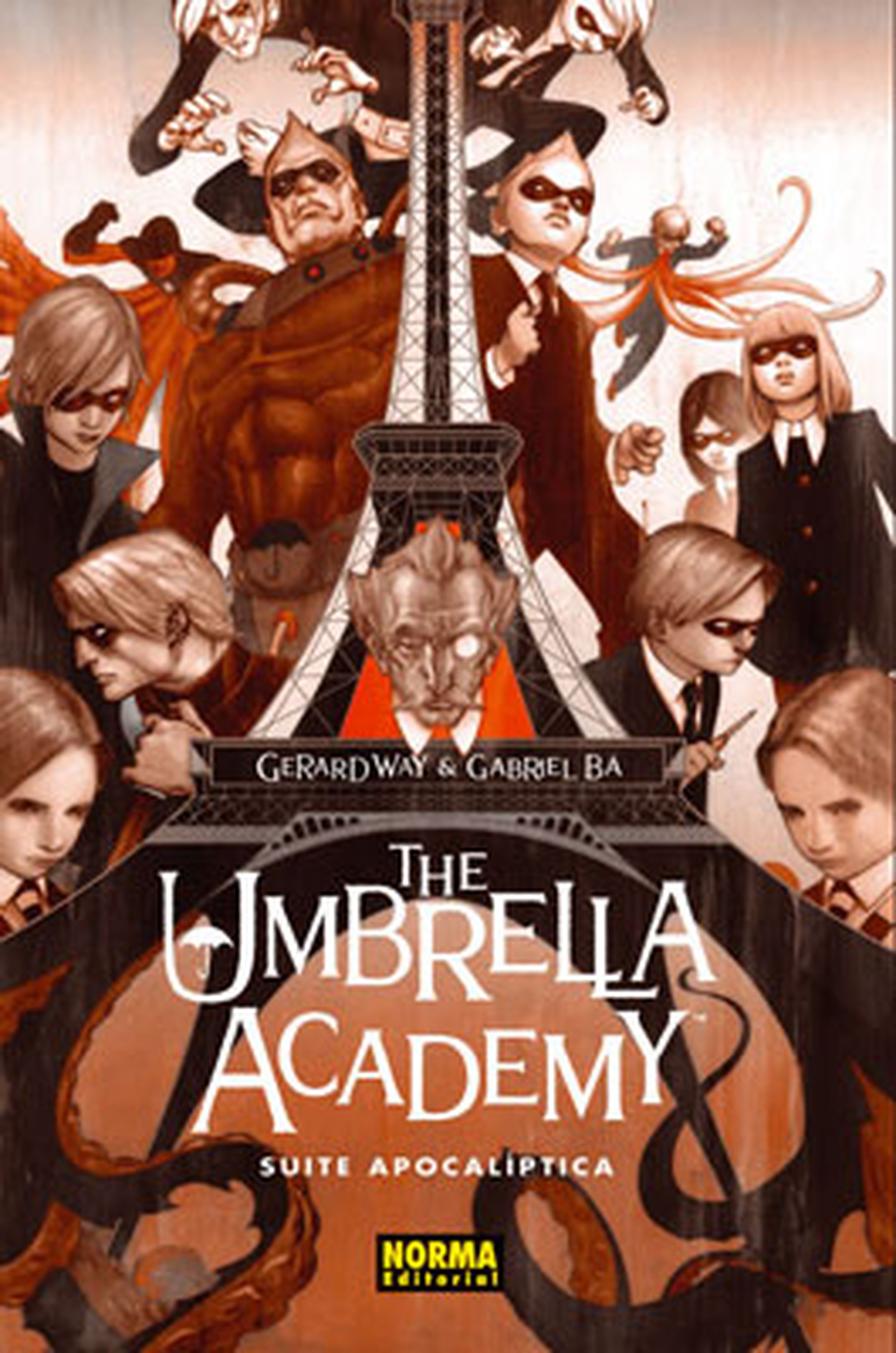 The Umbrella Academy - Comic portada