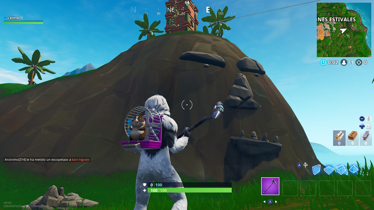 Visita una cara gigante en el desierto en la jungla y la nieve Fortnite Visita una cara gigante en el desierto en la jungla y la nieve Fortnite