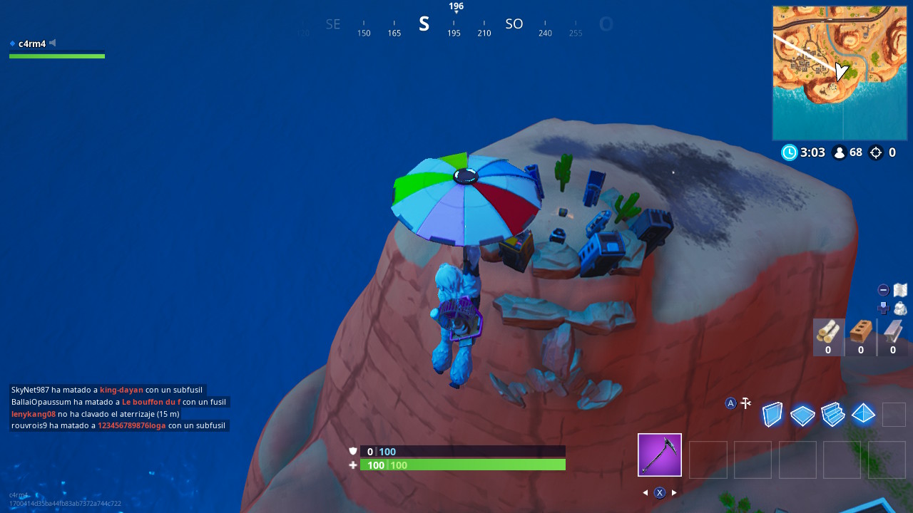 Visita una cara gigante en el desierto en la jungla y la nieve Fortnite Visita una cara gigante en el desierto en la jungla y la nieve Fortnite