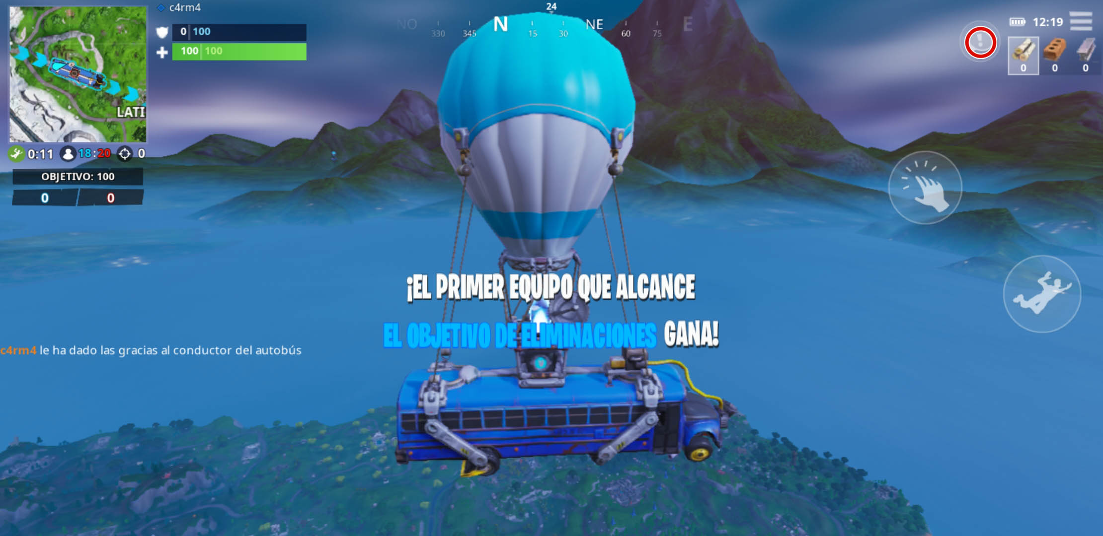 Da las gracias al conductor fortnite Android como dar las gracias al conductor en Fortnite para Android e iOS