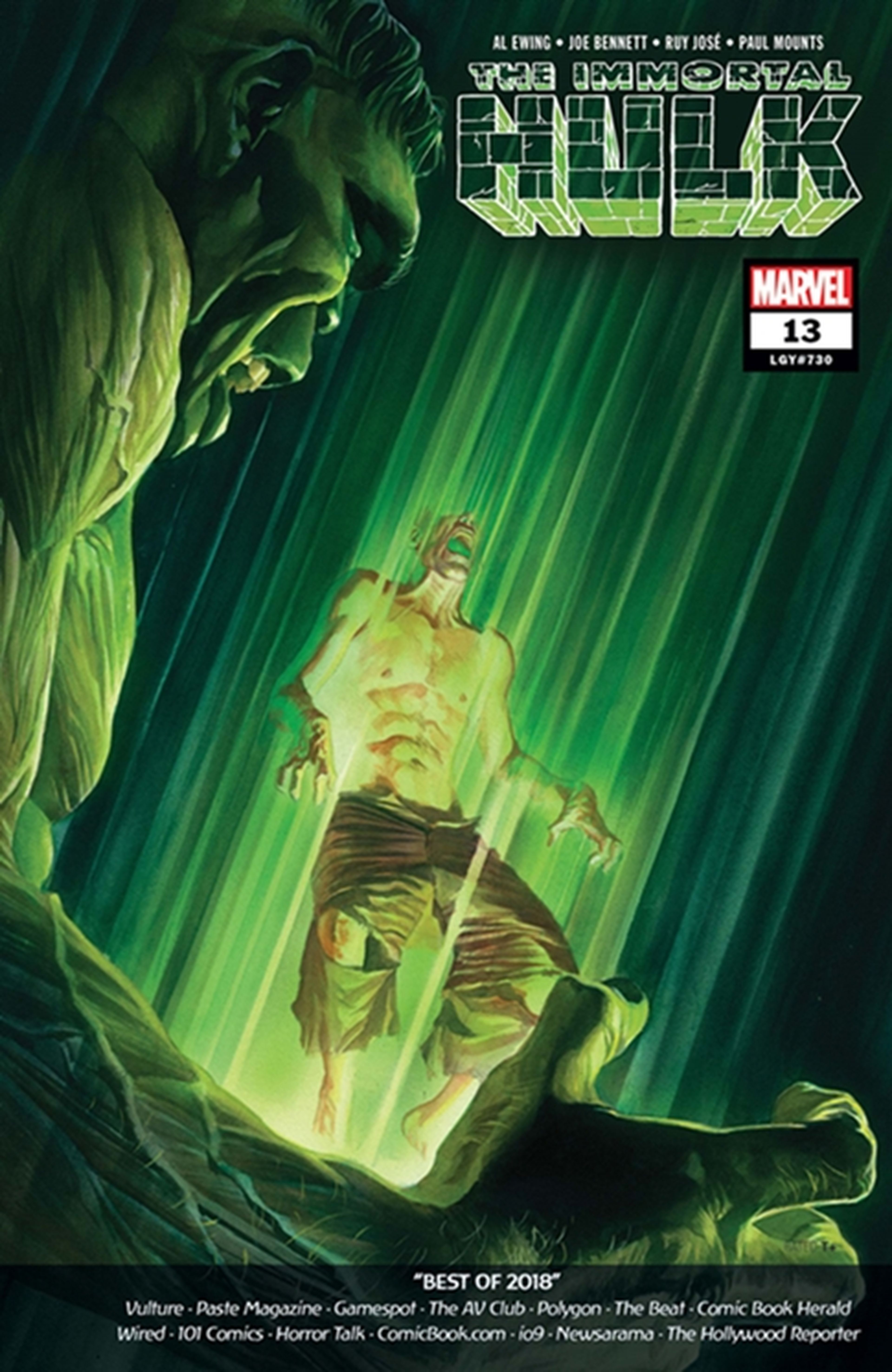 Portada del cómic Immortal Hulk #13