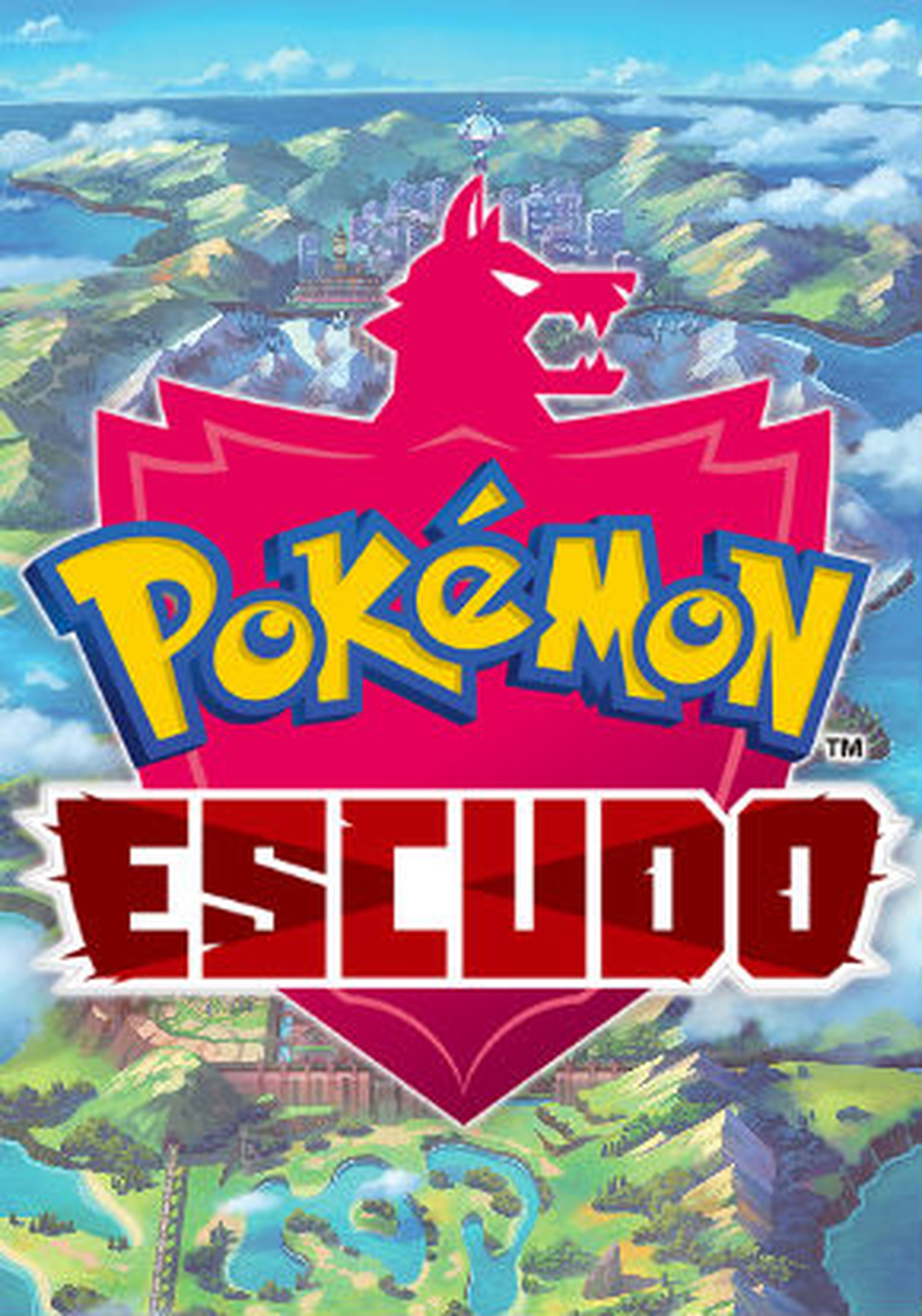 Pokémon Escudo carátula