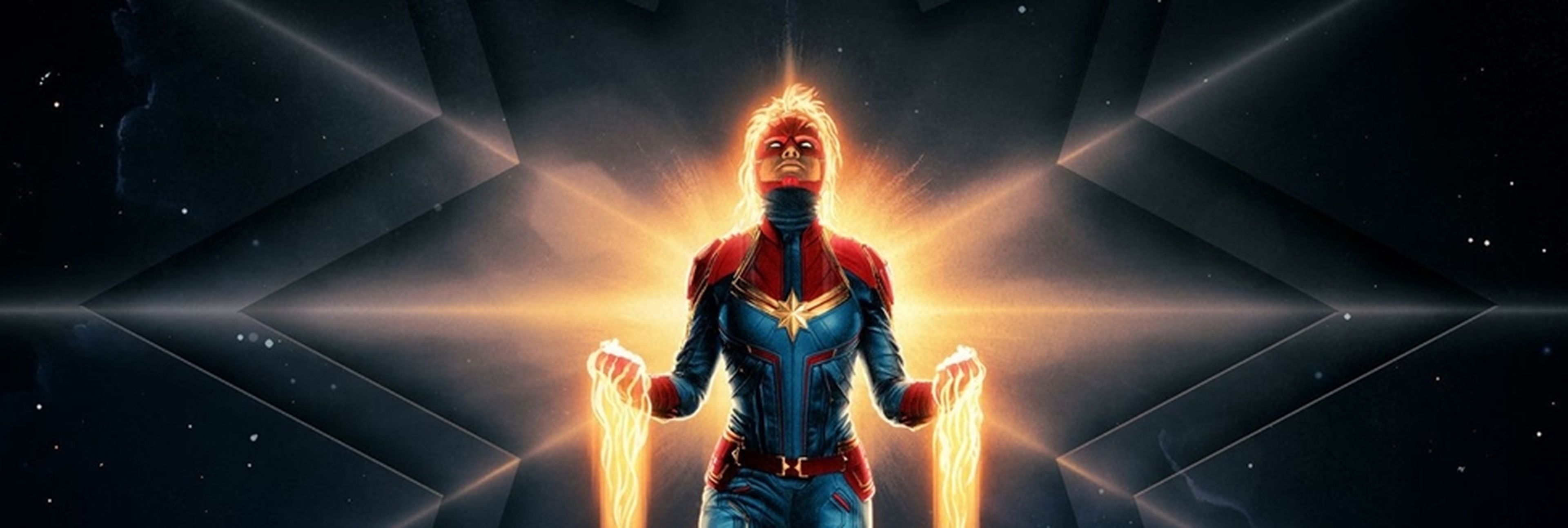 Capitana Marvel - Nuevo póster con la protagonista volando