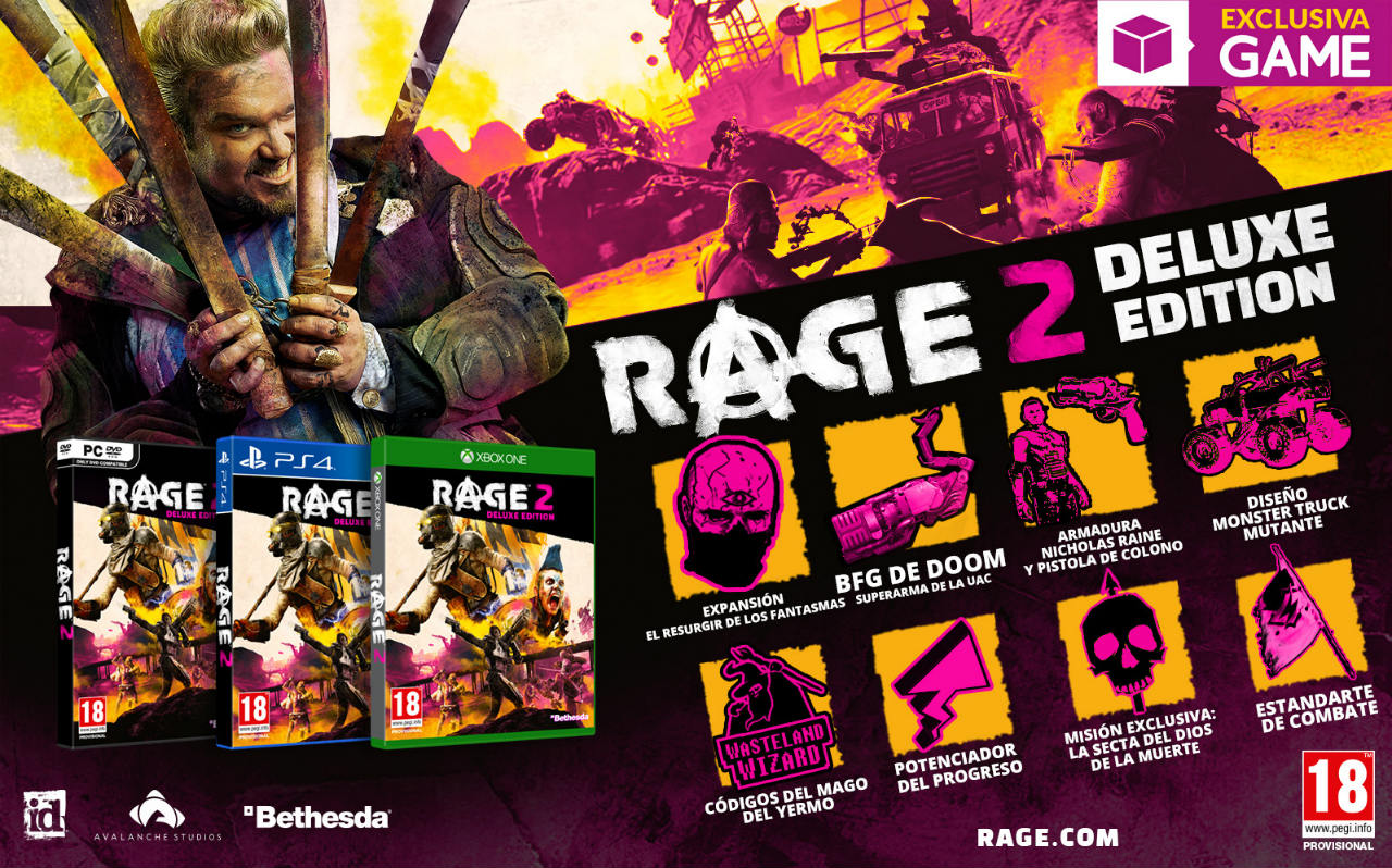 Rage 2 en GAME rage 2,