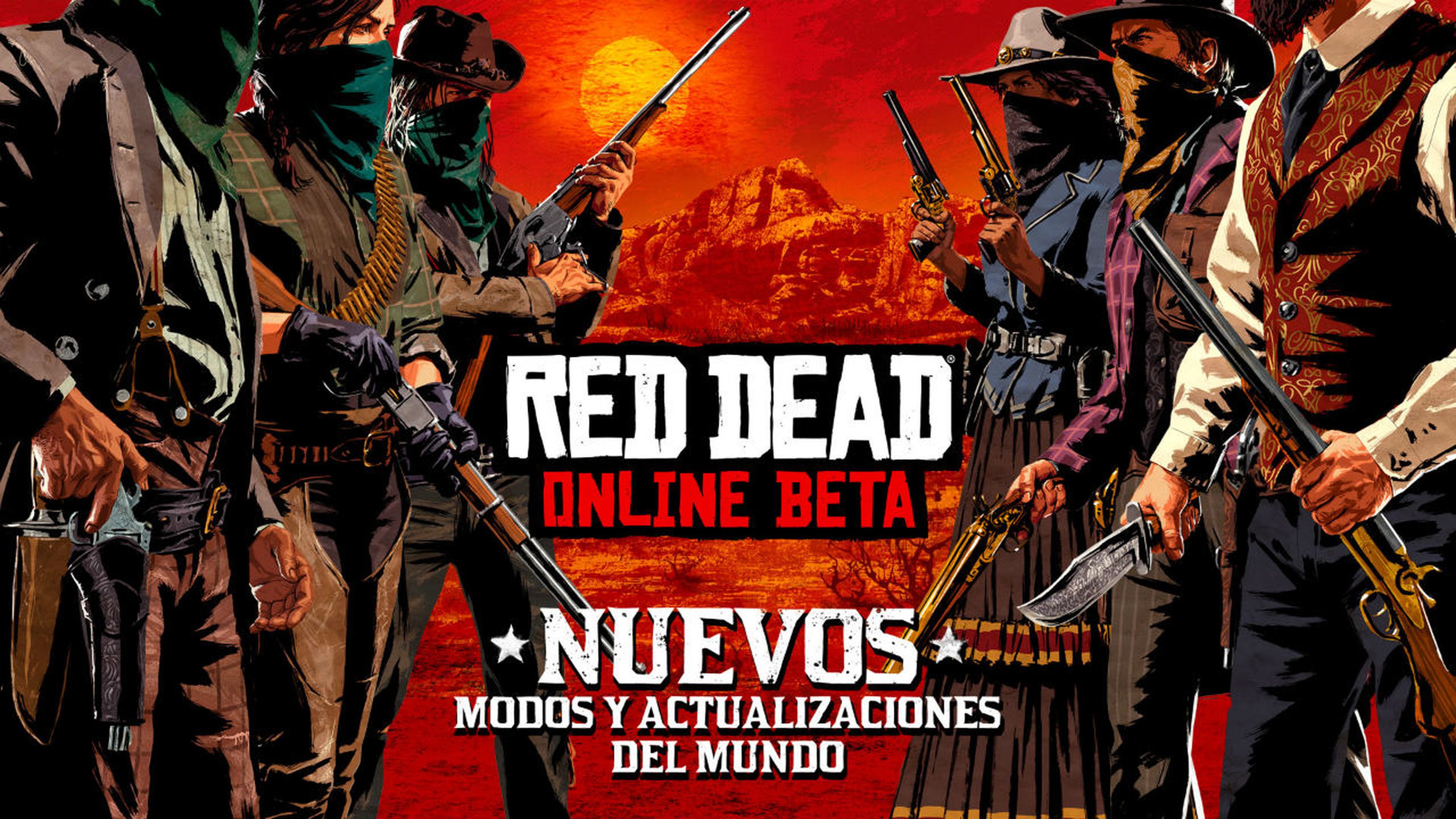 Primera gran actualización de la beta de Red Dead Online