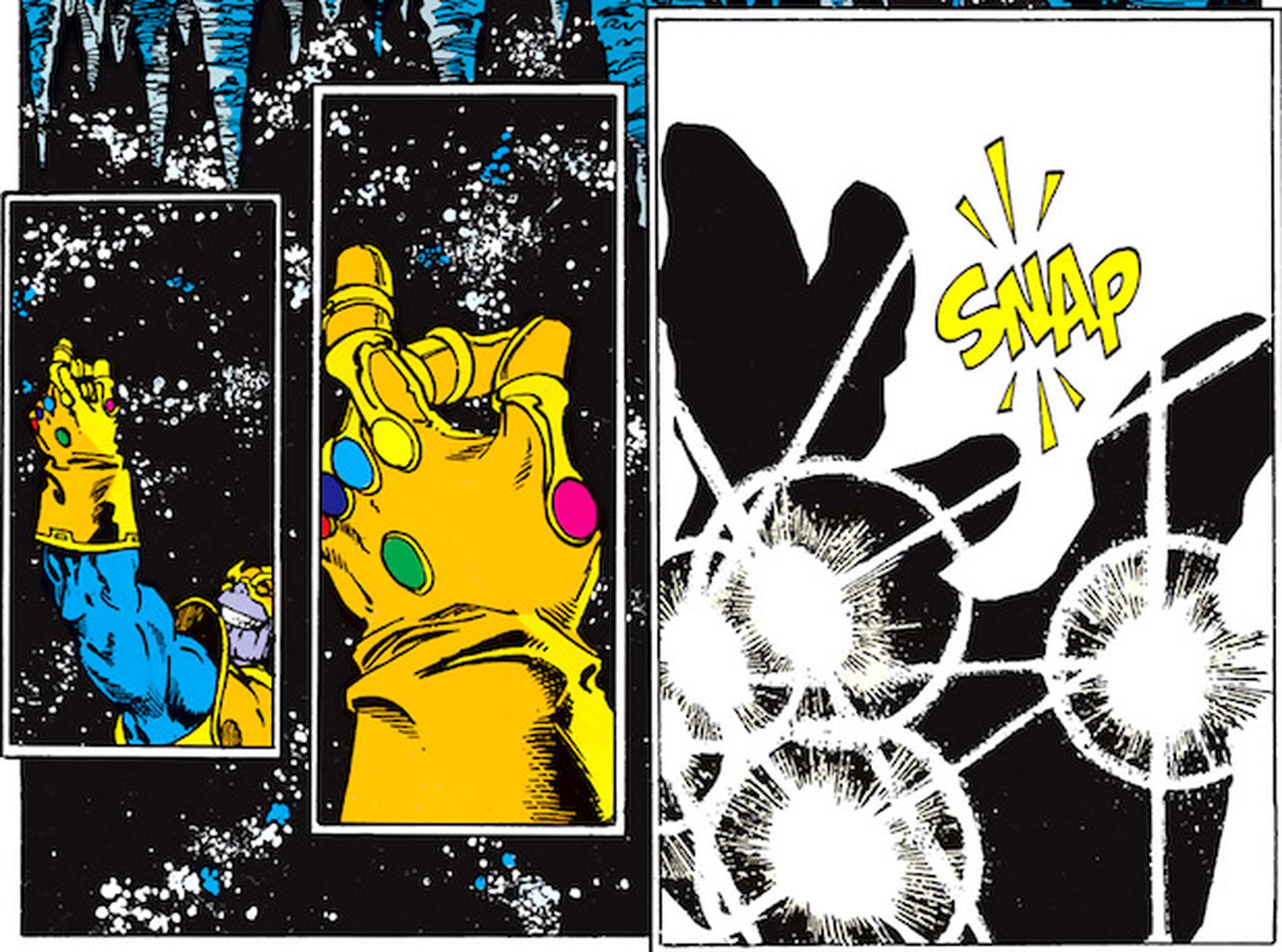 El chasquido de dedos de Thanos