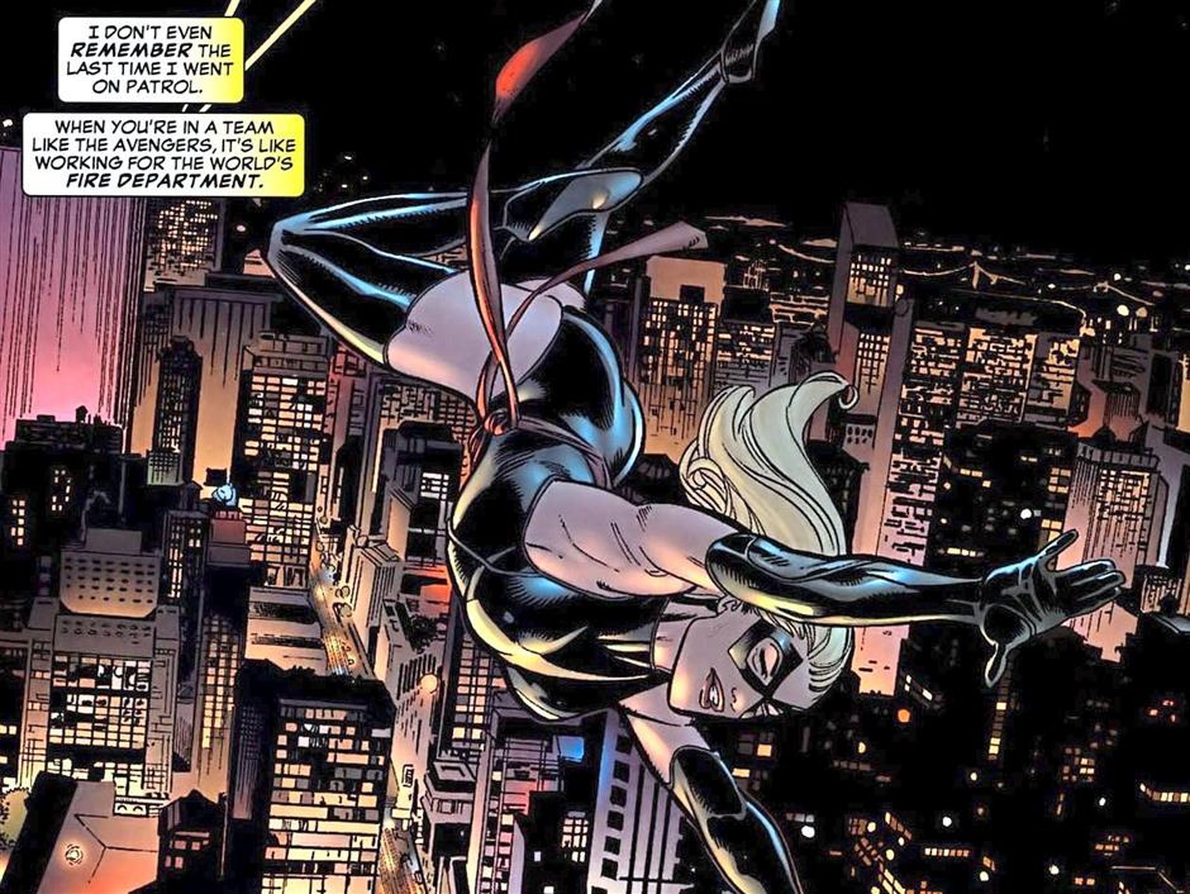 Carol Danvers como Ms. Marvel en la Edad Moderna