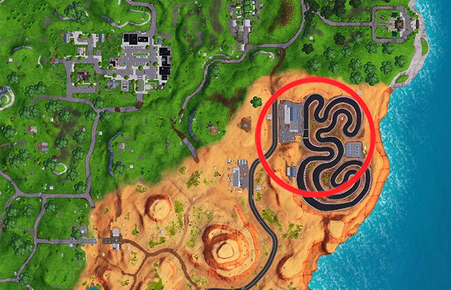 circuito carreras fortnite donde está el circuito de carreras fortnite