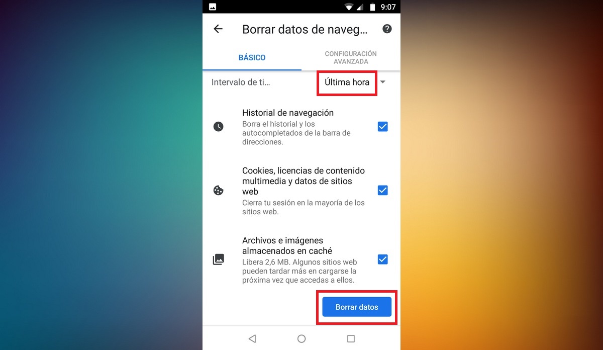 Cómo borrar el historial de Google Google