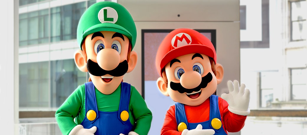 Mario Luigi Nintendo Store Mario Luigi Nintendo Store