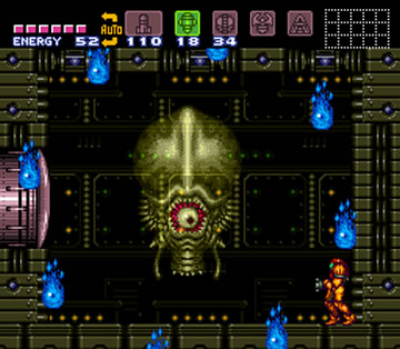 Super Metroid Phantoon Super Metroid Phantoon