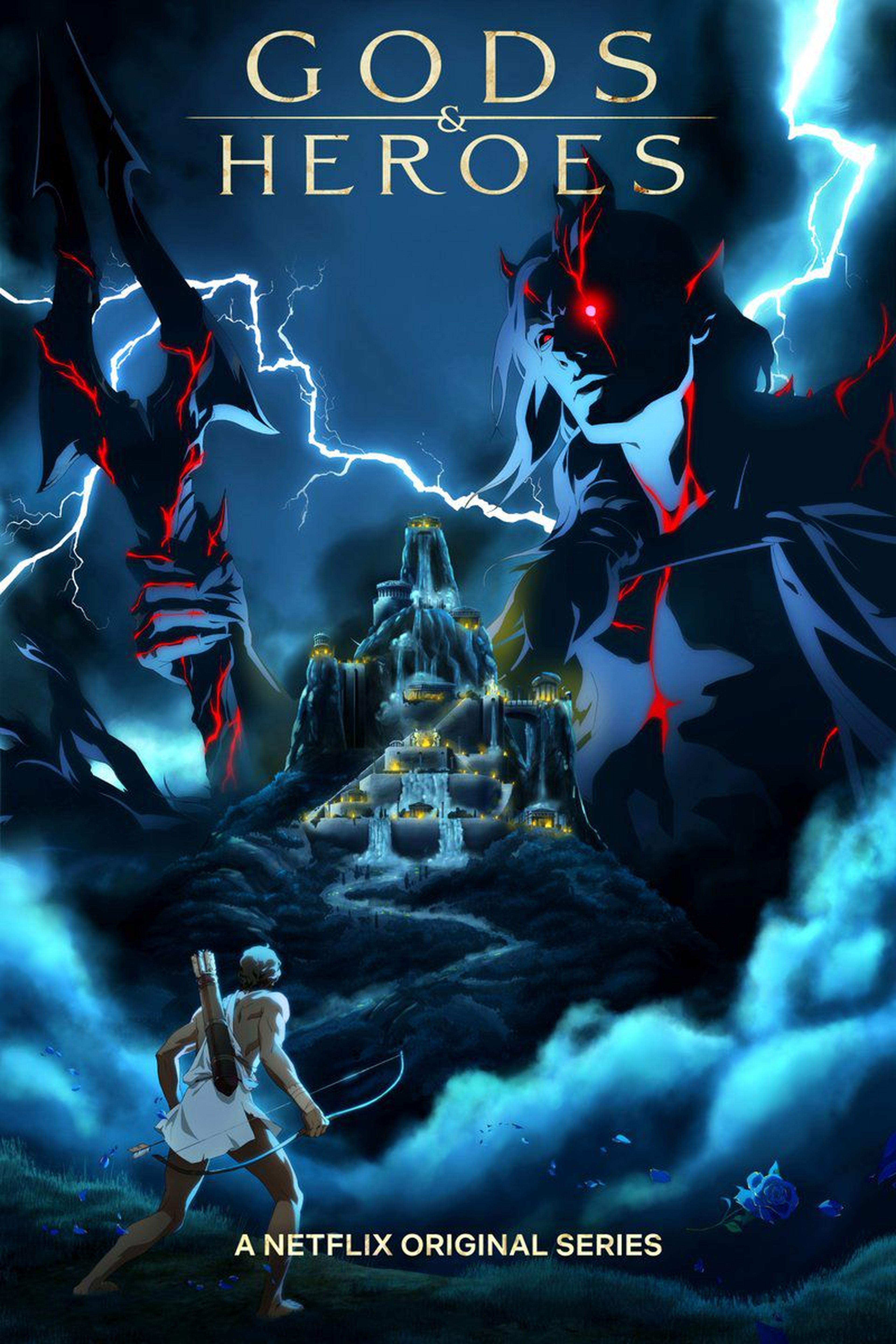 Póster de Gods and Heroes, la nueva serie anime de Netflix