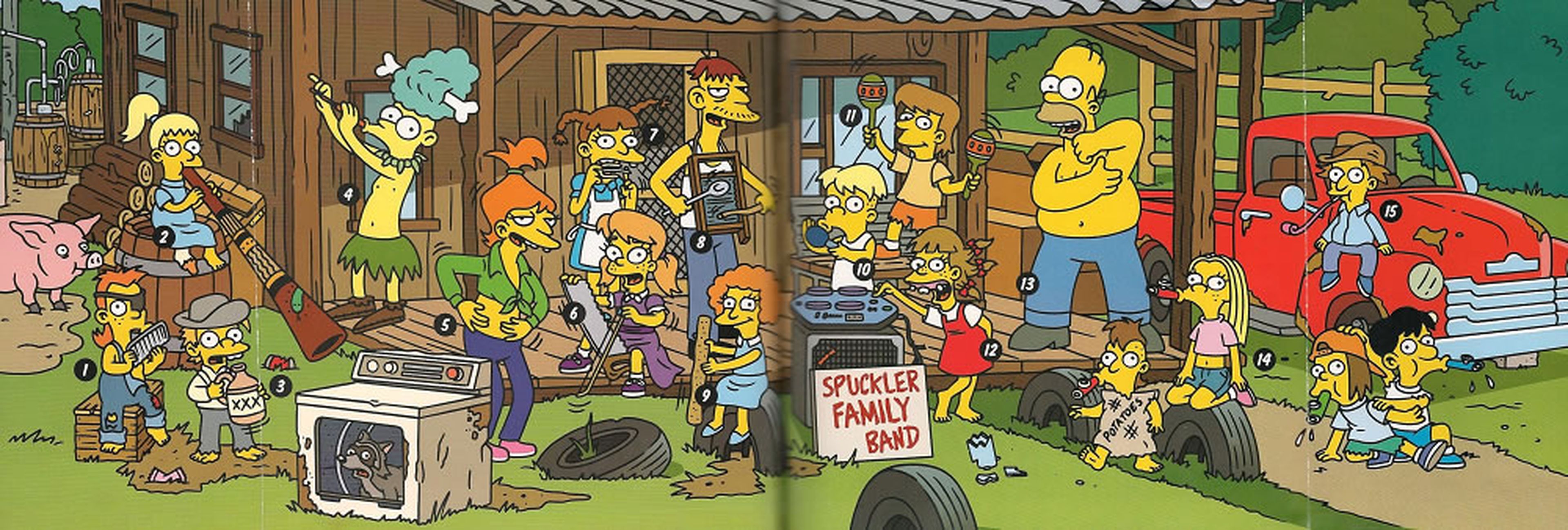 Familia Spuckler - Los Simpson