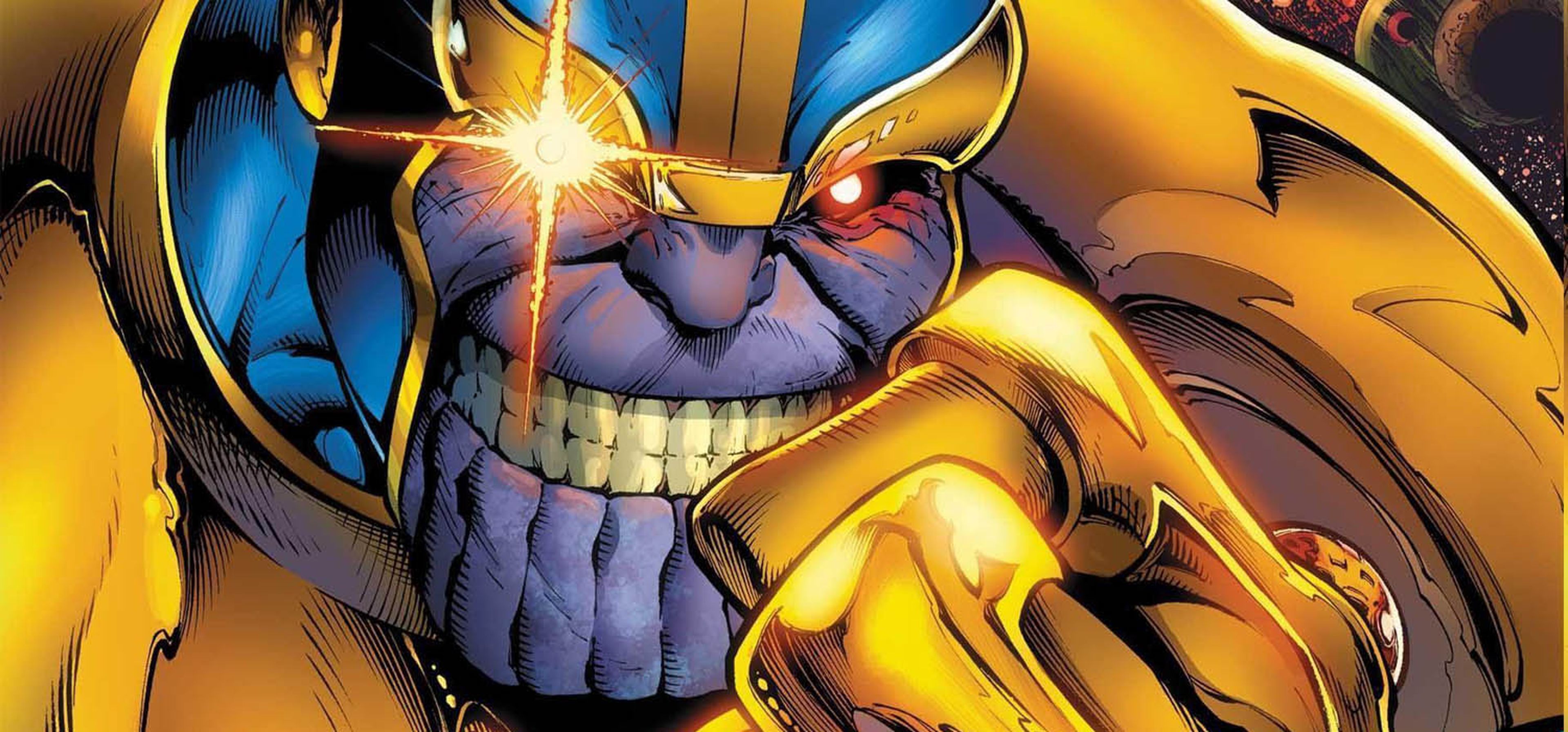 Por qué Thanos es morado