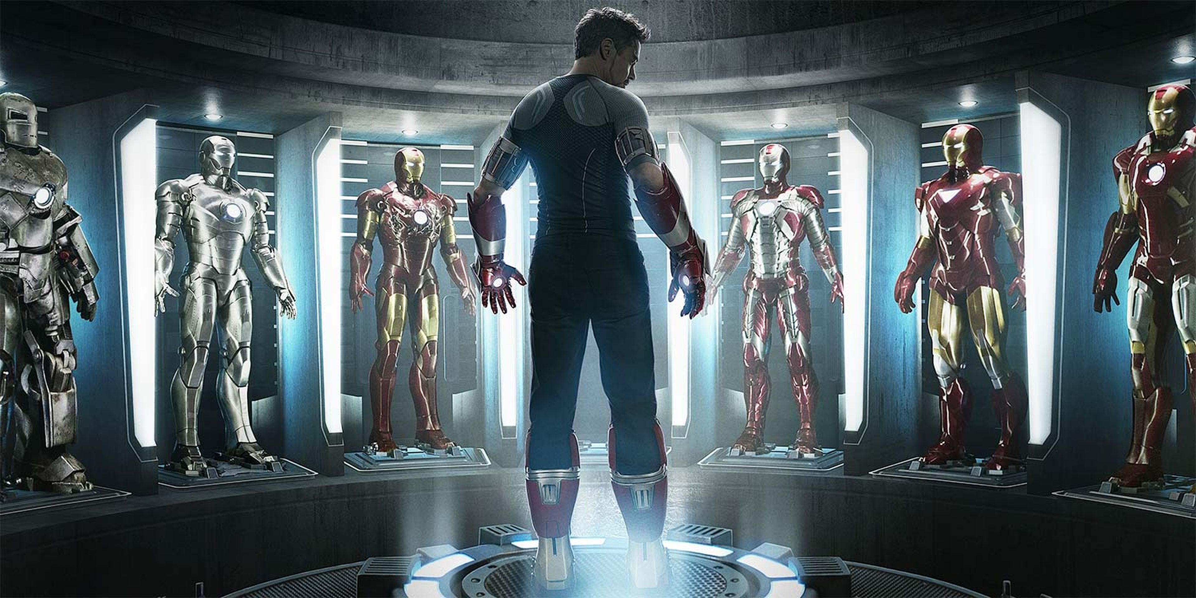 Las armaduras de Iron Man