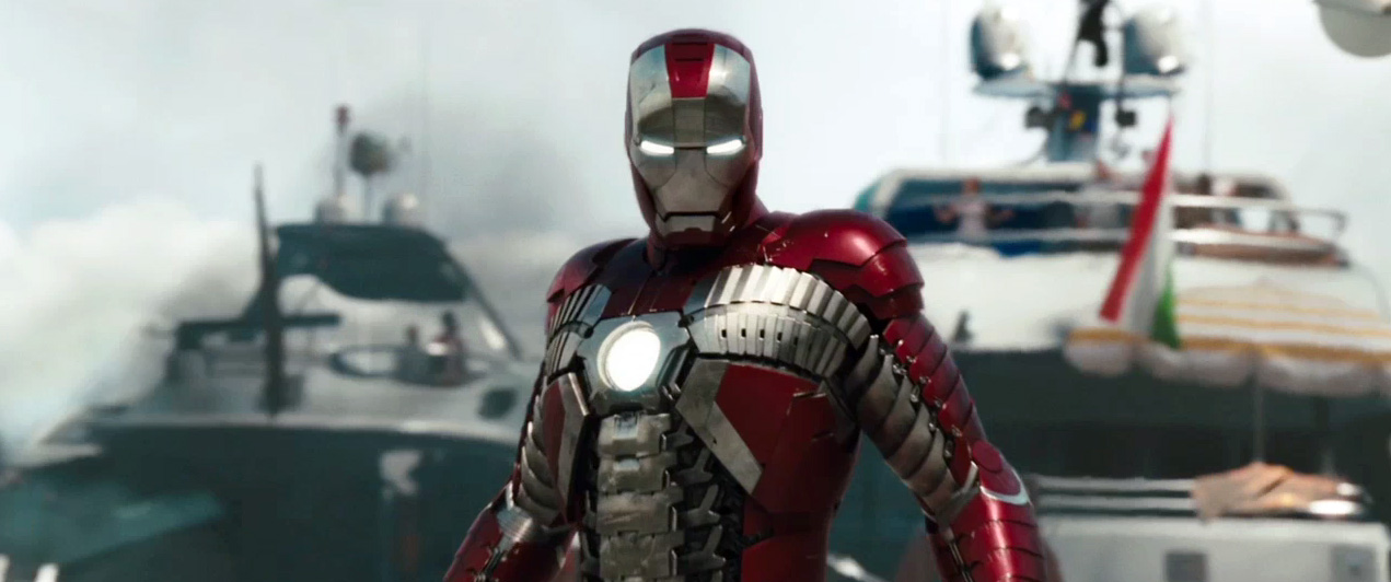 Iron Man Mark V - Iron Man 2 (2010) Armaduras Iron Man