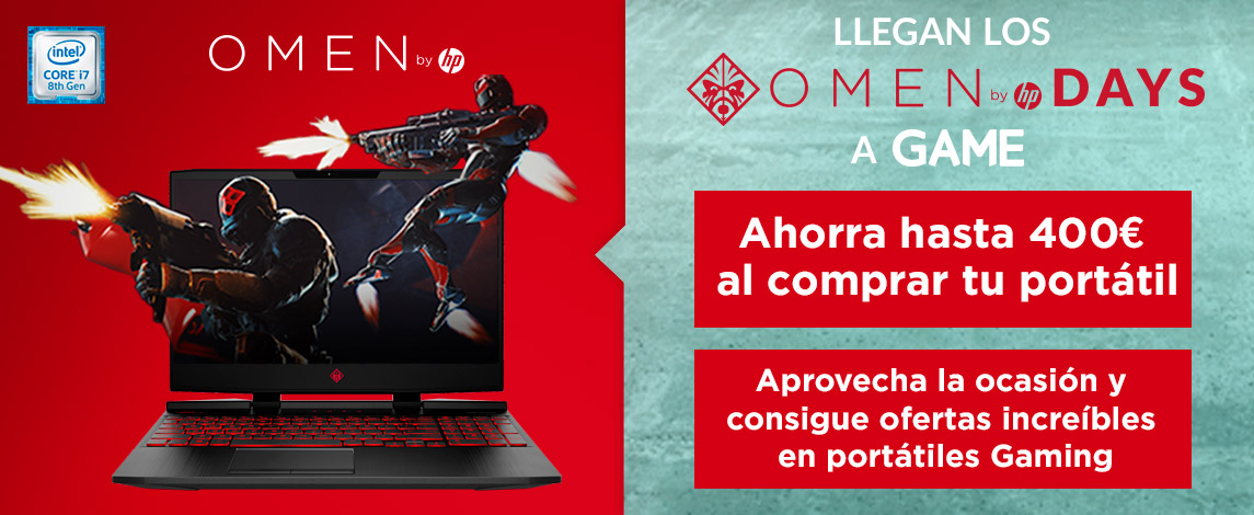 HP Omen Days en GAME HP Omen Days en GAME