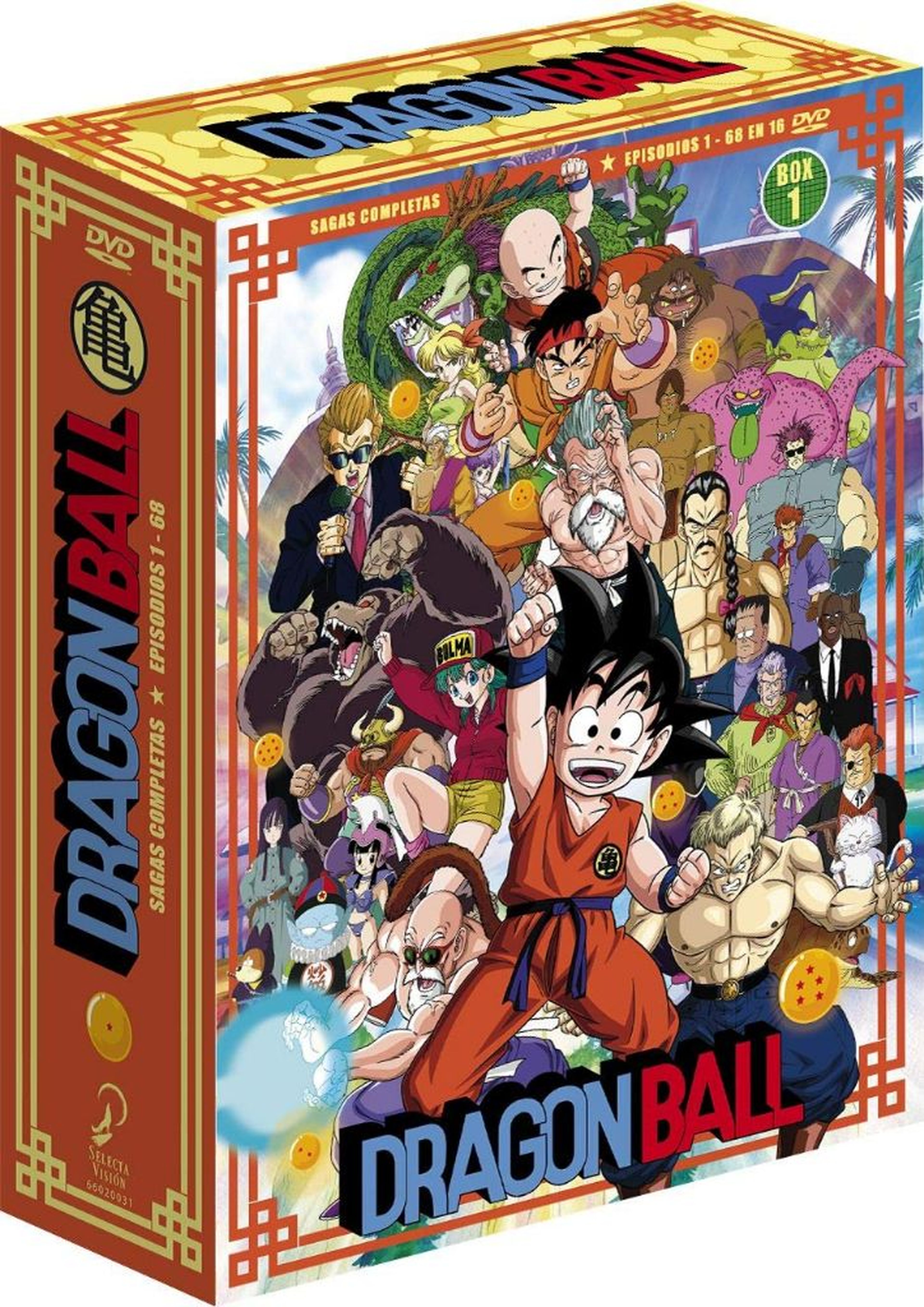 Dragon Ball y Dragon Ball Z en DVD
