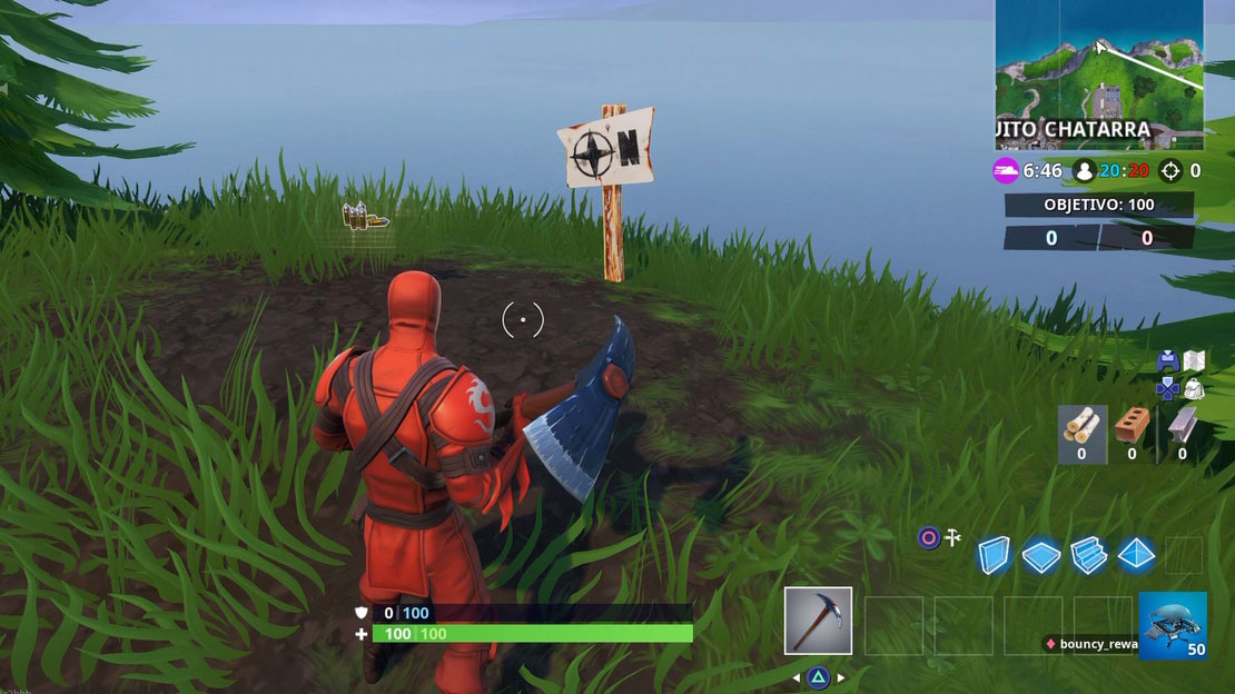Visita los puntos más alejados del mapa Fortnite Visita los puntos más alejados del mapa Fortnite