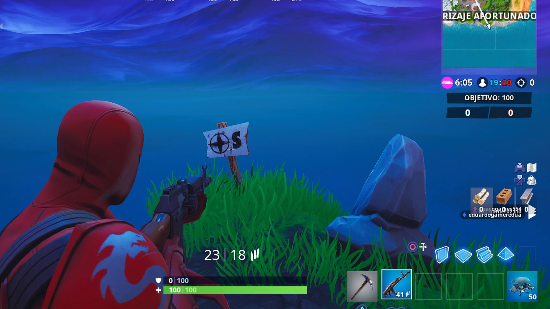 Fortnite zonas mas alejadas