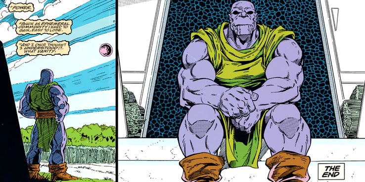 Thanos: Final del Guantelete del Infinito Final del Guantelete del Infinito