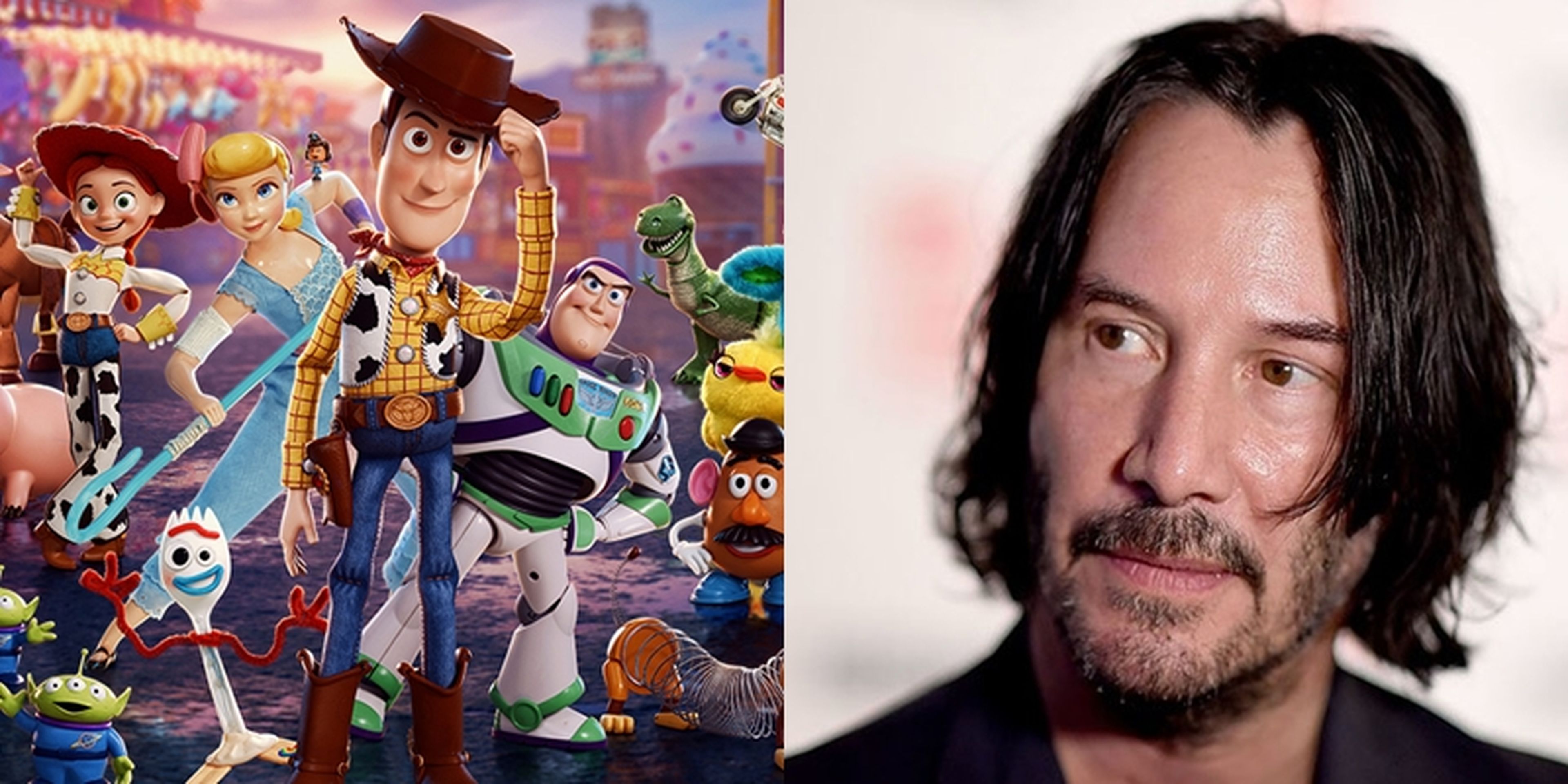 Toy Story 4 - Revelado el papel que tendrá Keanu Reeves en la nueva película de Pixar