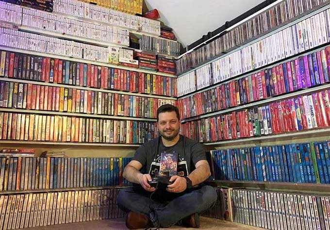 Antonio Monteiro Coleccionista de videojuegos
