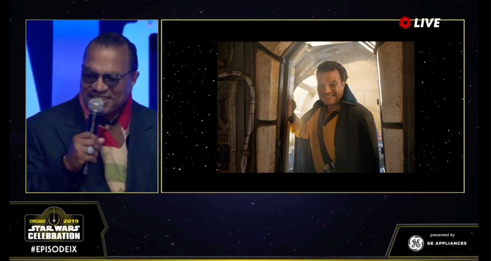 Billy Dee Williams (Lando Calrissian) en la Star Wars Celebration Billy Dee Williams (Lando Calrissian) en la Star Wars Celebration