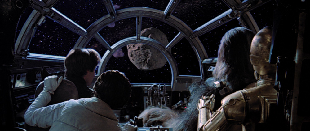 Campos de asteroides - Star Wars Campos de asteroides